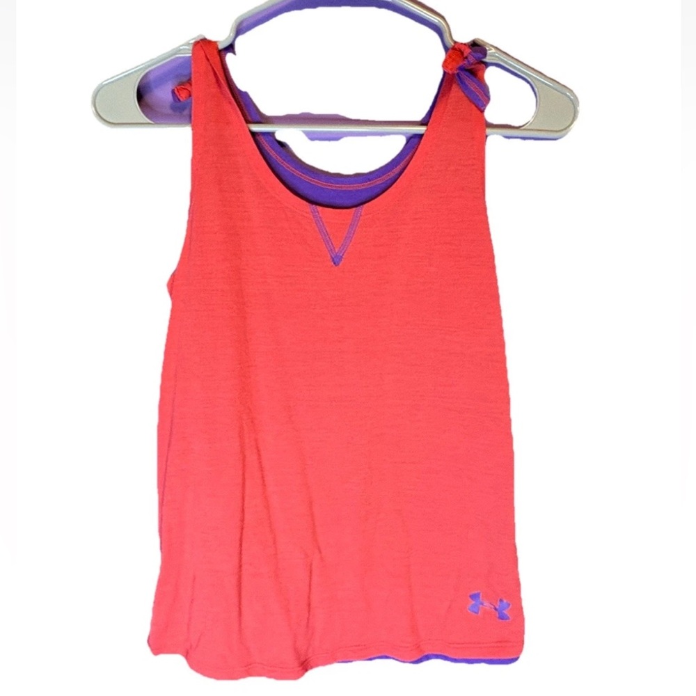 Under Armor Girls Loose Tank Size Youth Medium